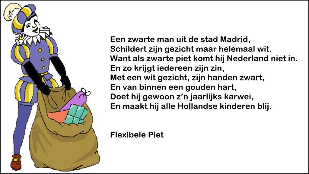 Halloween waterval Ondenkbaar Zwarte Piet Gedichtjes - perfect